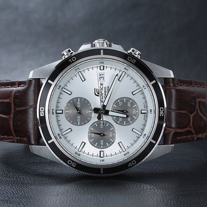 RELOJ EDIFICE EFR-526L-7A | EDI-OG-6 - COLOR MARRÓN - BLANCO