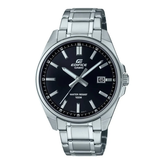 RELOJ EDIFICE EFV-150D-1AVUDF EDI-OG-11 CASUAL - COLOR PLATEADO NEGRO
