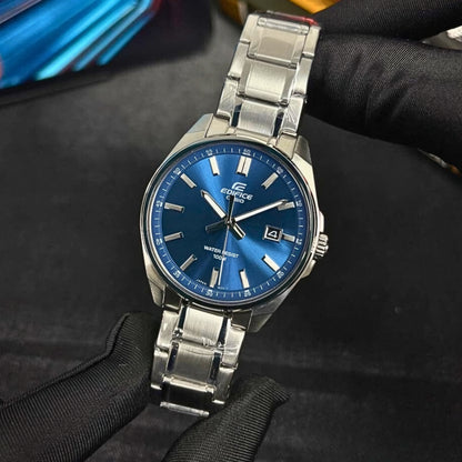RELOJ EDIFICE EFV-150D-2AVUDF EDI-OG-12 CASUAL - COLOR PLATEADO AZUL