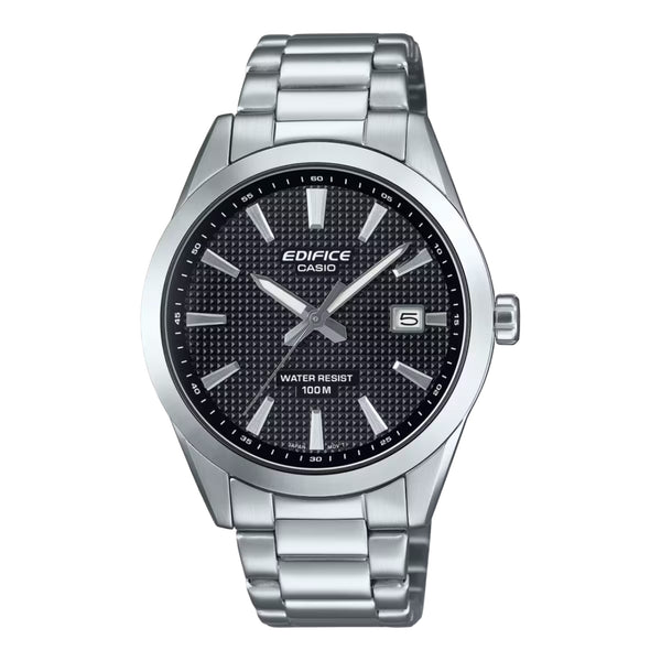 RELOJ EDIFICE EFV-160D-1AVDF EDI-OG-14 CASUAL - COLOR PLATEADO NEGRO