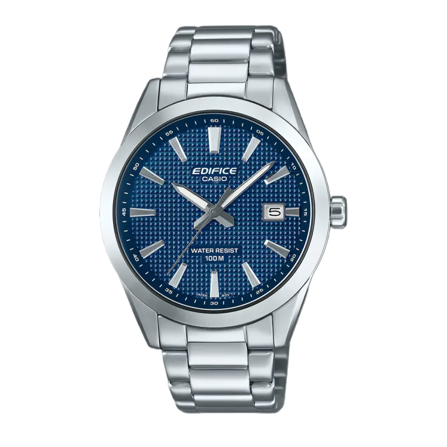 RELOJ EDIFICE EFV-160D-2AVDF EDI-OG-16 CASUAL - COLOR PLATEADO AZUL