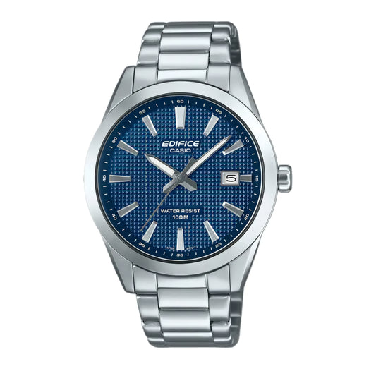 RELOJ EDIFICE EFV-160D-2AVDF EDI-OG-16 CASUAL - COLOR PLATEADO AZUL