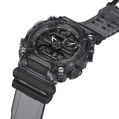 RELOJ G-SHOCK - GA-900 - DEPORTIVO CASUAL ARMY NEGRO TRANSPARENTE PARA HOMBRE| G-S-333