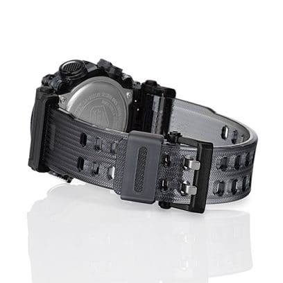 RELOJ G-SHOCK - GA-900 - DEPORTIVO CASUAL ARMY NEGRO TRANSPARENTE PARA HOMBRE | G-S-333