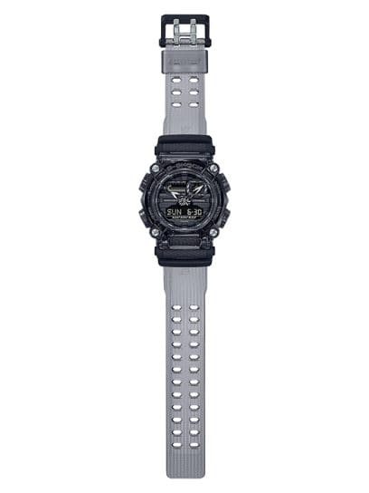 RELOJ G-SHOCK - GA-900 - DEPORTIVO CASUAL ARMY NEGRO TRANSPARENTE PARA HOMBRE | G-S-333