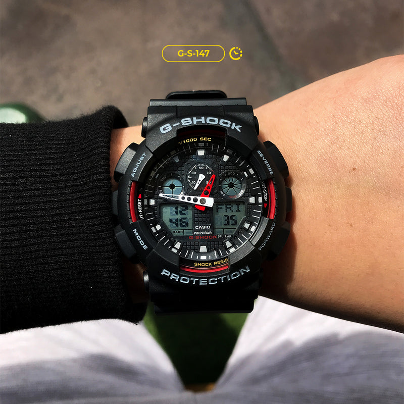 RELOJ G-SHOCK - VELVET | GA-100 | G-S-147(3)