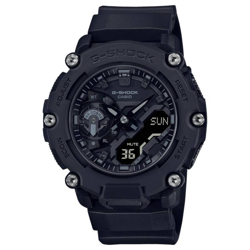 RELOJ G-SHOCK BLACK TOTAL - DEPORTIVO CASUAL | GA-2200BB G-S-324 (3)