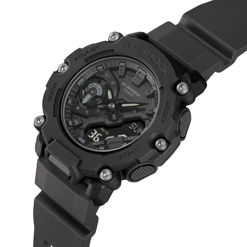 RELOJ G-SHOCK BLACK TOTAL - DEPORTIVO CASUAL | GA-2200BB G-S-324 (2)