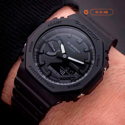 RELOJ G-SHOCK CAUSAL NEGRO GA-2100 - OAK | G-S-48 (3)