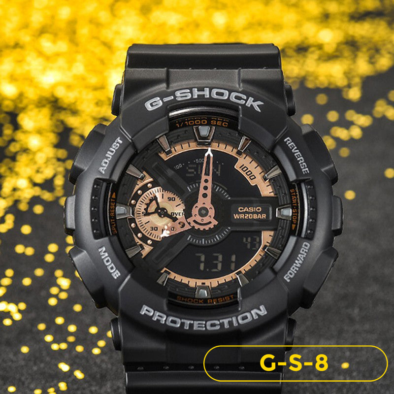 RELOJ G-SHOCK DEPORTIVO - CORREA DE RESINA  PARA HOMBRE| GA-110 TOP