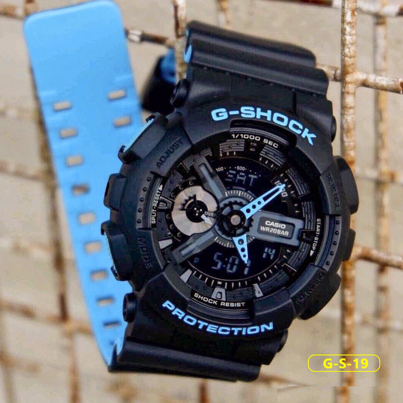 RELOJ G-SHOCK DEPORTIVO - CORREA DE RESINA  PARA HOMBRE| GA-110 TOP