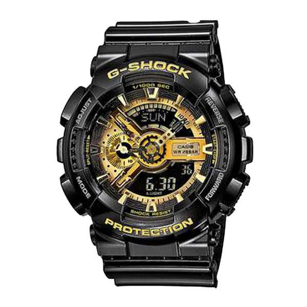 RELOJ G-SHOCK DEPORTIVO - CORREA DE RESINA  PARA HOMBRE| GA-110 TOP