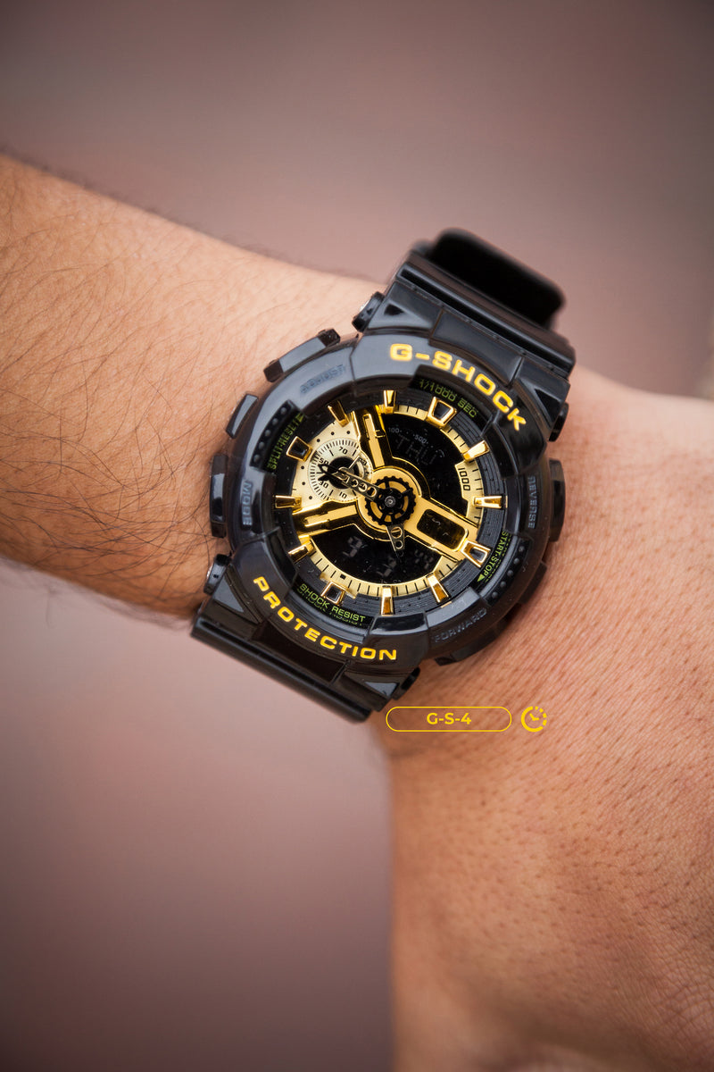 RELOJ G-SHOCK DEPORTIVO - CORREA DE RESINA  PARA HOMBRE| GA-110 TOP