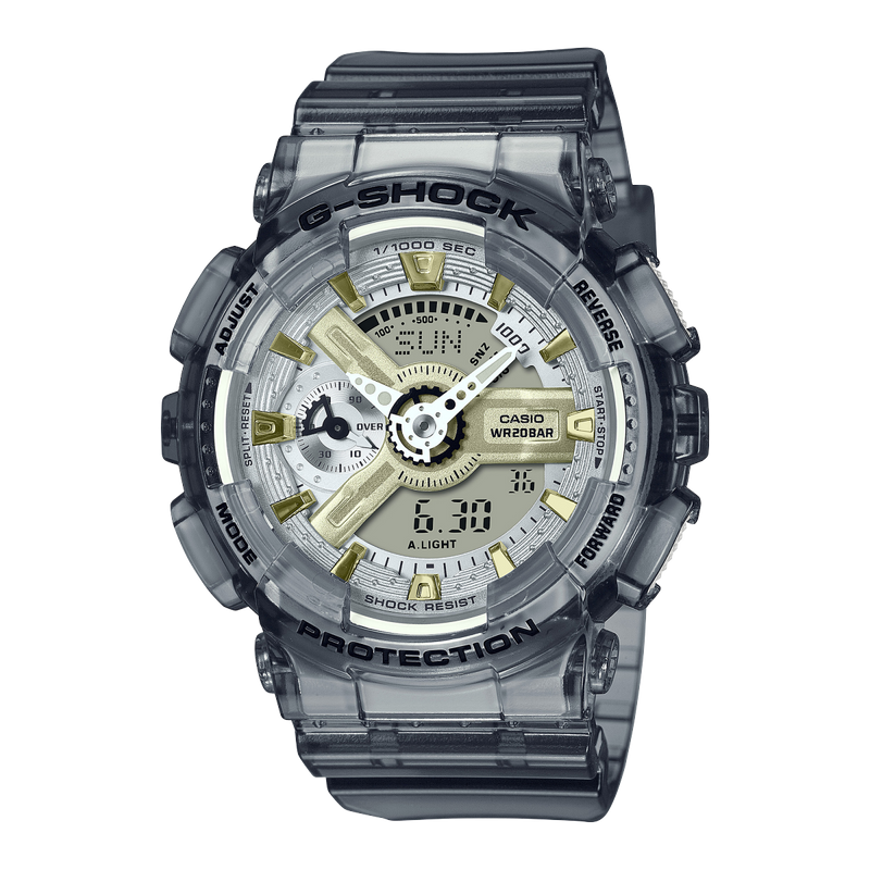 RELOJ G-SHOCK DEPORTIVO - CORREA DE RESINA  PARA HOMBRE| GA-110 TOP