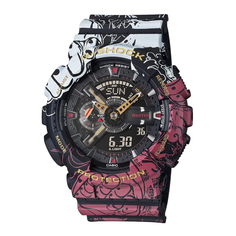 RELOJ G-SHOCK DEPORTIVO - CORREA DE RESINA  PARA HOMBRE| GA-110 TOP