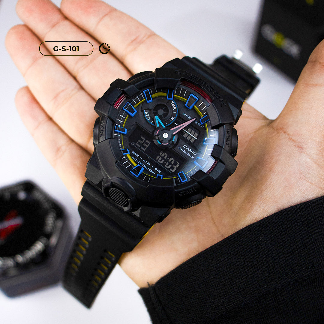 RELOJ G-SHOCK DISCOVERY COLORS | GA-700 | DEPORTIVO CASUAL | G-S-101 (4)