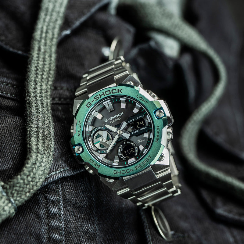 RELOJ G-SHOCK ELEGANTE PLATEADO | G-S-330