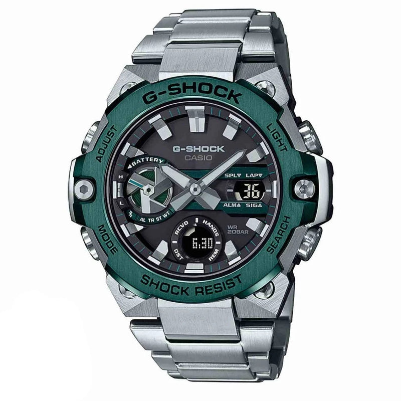 RELOJ G-SHOCK ELEGANTE PLATEADO | G-S-330