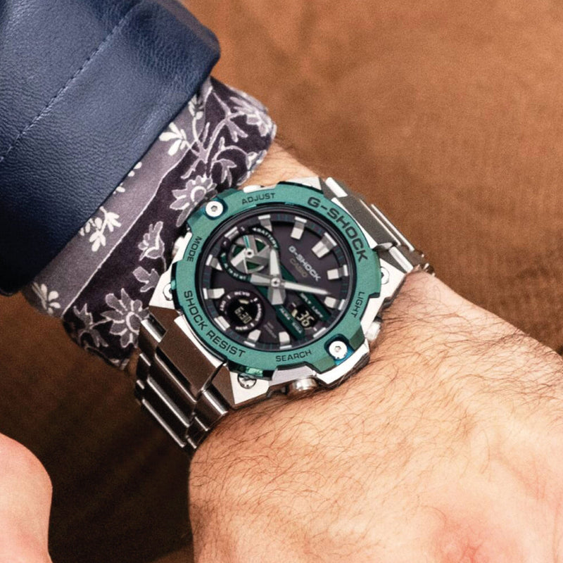 RELOJ G-SHOCK ELEGANTE PLATEADO | G-S-330