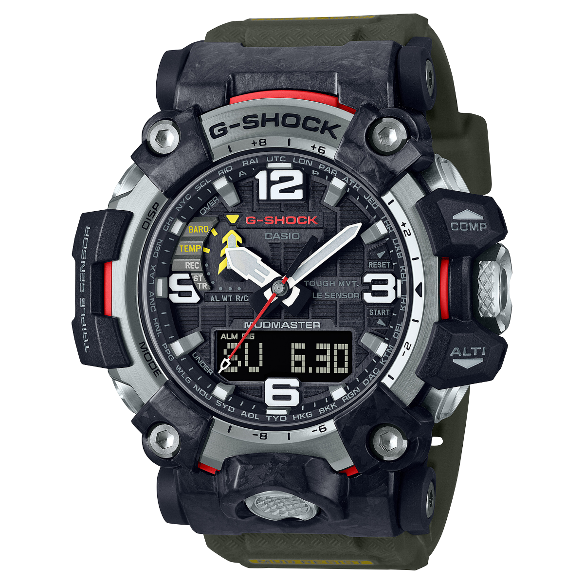 RELOJ G-SHOCK MUDMASTER DEPORTIVO | GWG-1000 TOP