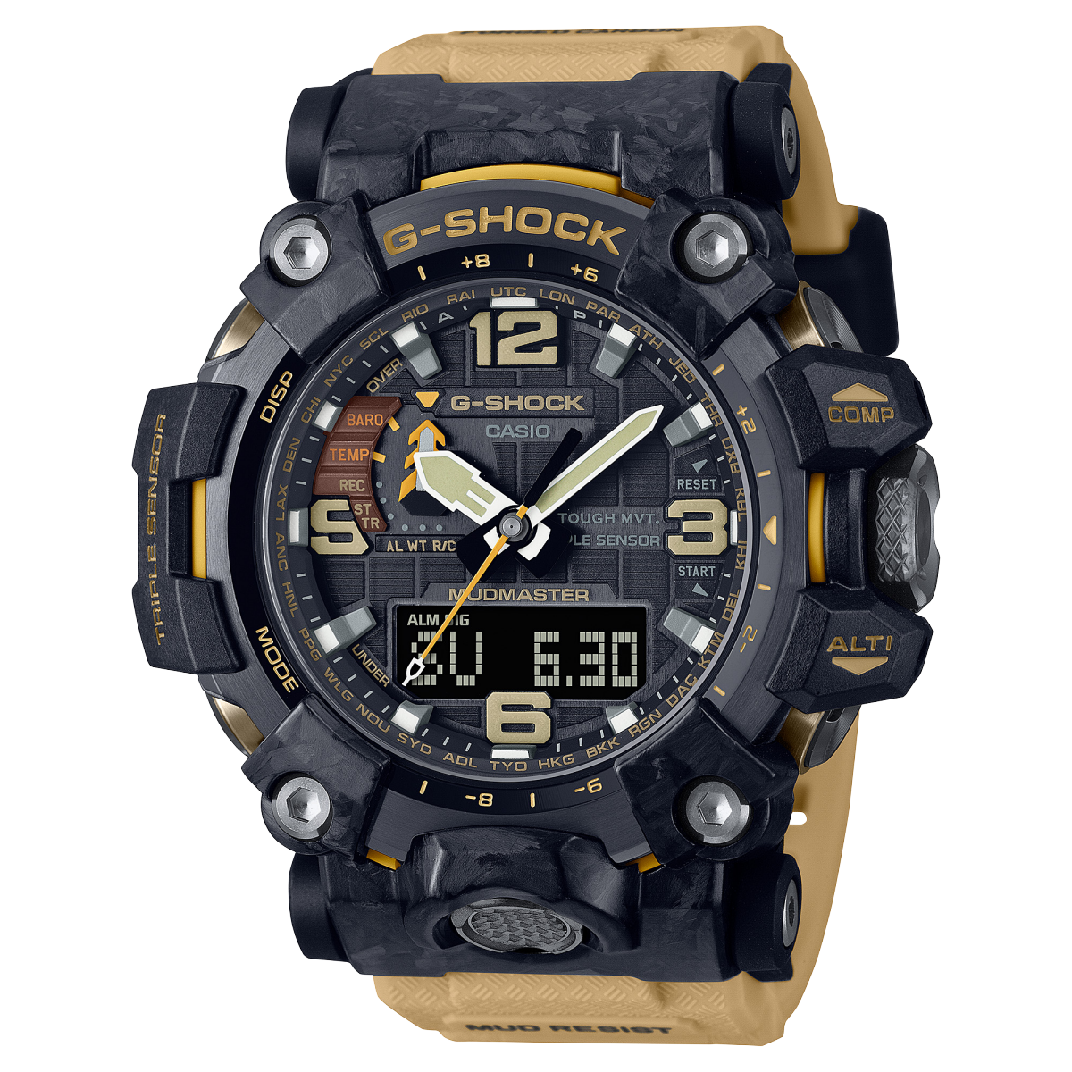 RELOJ G-SHOCK MUDMASTER DEPORTIVO | GWG-1000 TOP