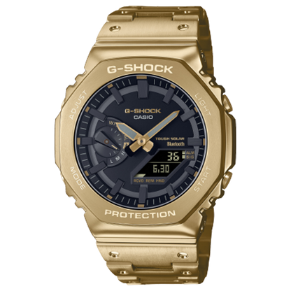 RELOJ G-SHOCK OAK STEEL GOLD ELEGANTE | GA-2100 TOP