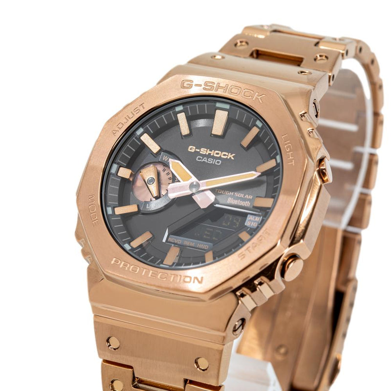 RELOJ G-SHOCK OAK STEEL GOLD ELEGANTE | GA-2100 TOP