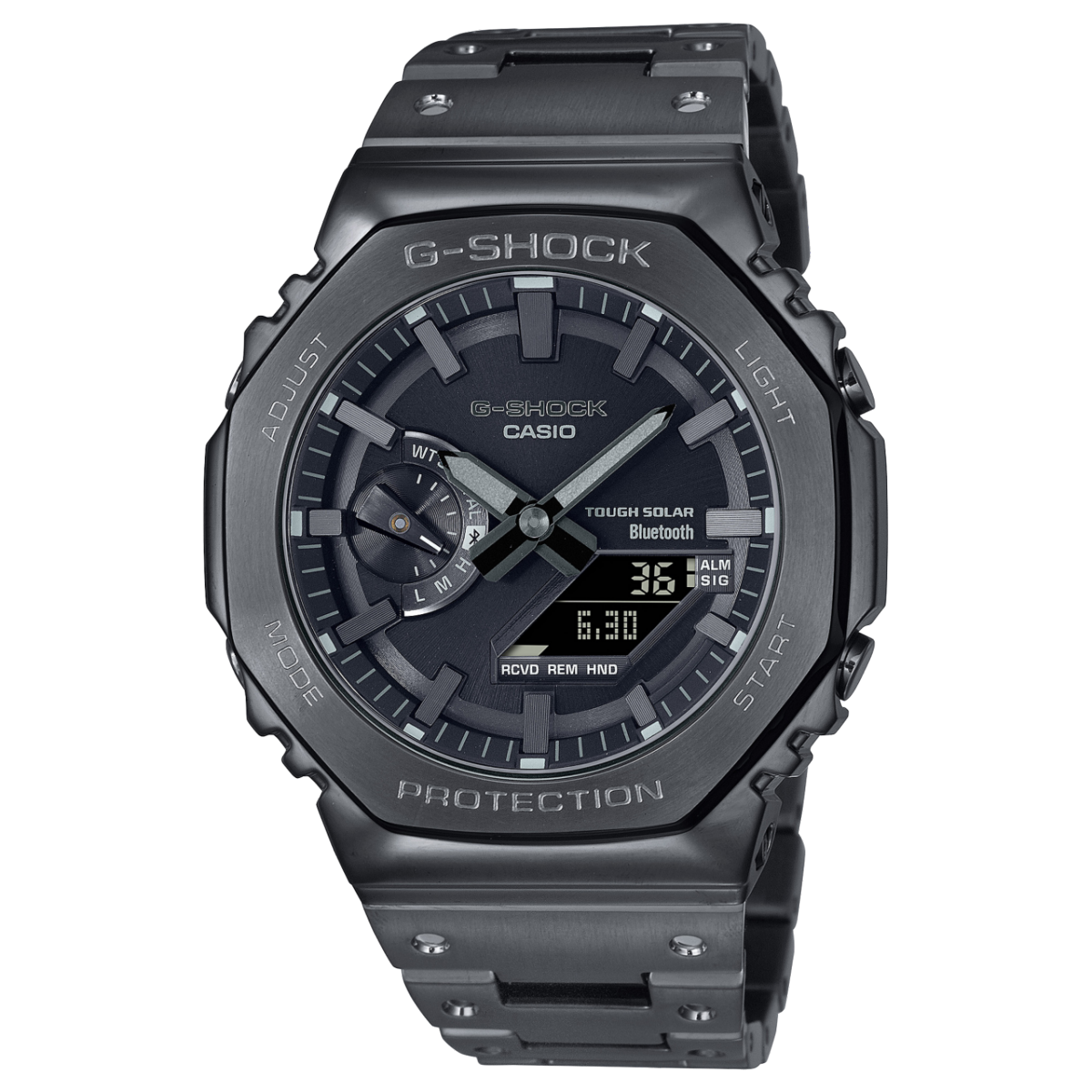 RELOJ G-SHOCK OAK STEEL GOLD ELEGANTE | GA-2100 TOP