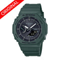 RELOJ G-SHOCK ORIGINAL - TRANSPARENTE VERDE PLATEADO CON NEGRO GA-2100SKE-7A| OG-S-8- OG-S-80 - OG-S-61 - OG-S-65 PARA HOMBRE-1-4
DEPORTIVO CASUAL