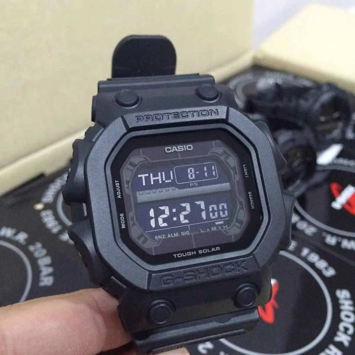 RELOJ G-SHOCK ORIGINAL GX-56BB-1D NEGRO DEPORTIVO CASUAL PARA HOMBRE| OG-S-48-2