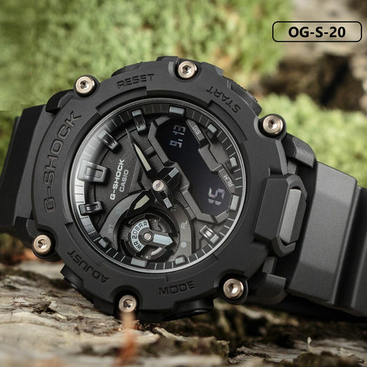 RELOJ G-SHOCK ORIGINAL NEGRO GA-2200BB | OG-S-20-2
DEPORTIVO PARA HOMBRE