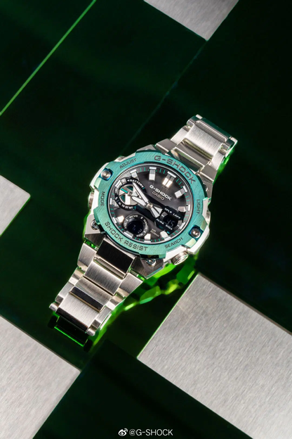 RELOJ G-SHOCK PLATEADO | G-S-233 - G-S-330-7
PARA HOMBRE