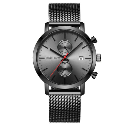 RELOJ HANNAH MARTIN - ELEGANTE AZUL, NEGRO Y DORADO | HAN-16 | HAN-67 | HAN-68 | HAN-91