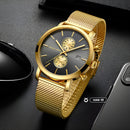 RELOJ HANNAH MARTIN - ELEGANTE AZUL, NEGRO Y DORADO | HAN-16 | HAN-67 | HAN-68 | HAN-91