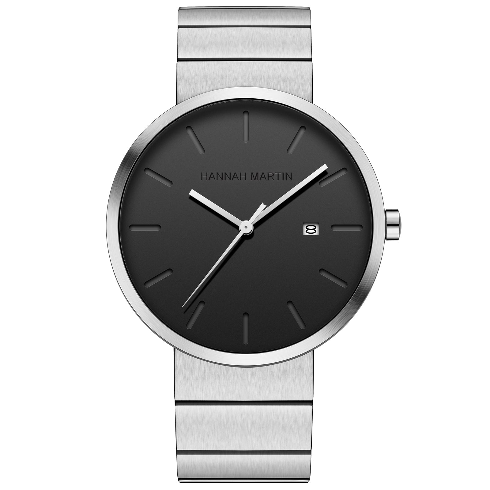 RELOJ_HANNAH_MARTIN_ORIGINAL_-_ELEGANTE_PLATEADO_HAN-97 PARA HOMBRE