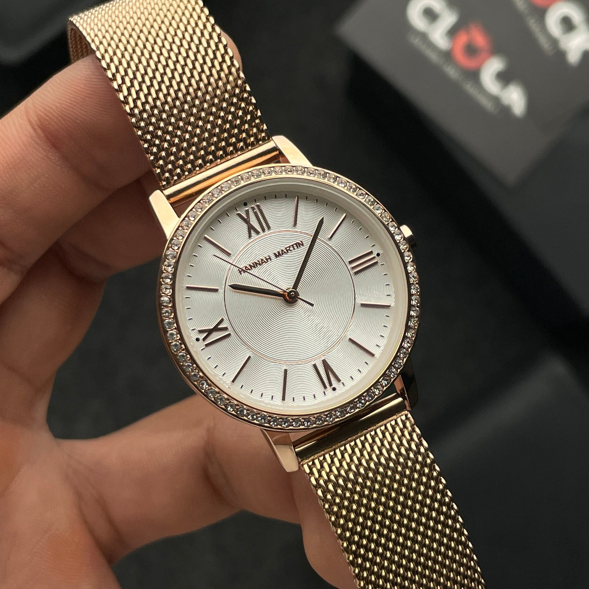 RELOJ HANNAH MARTIN ORIGINAL ELEGANTE DORADO | HAN-82 | HAN-83 PARA MUJER