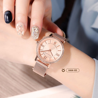 RELOJ HANNAH MARTIN ORIGINAL ELEGANTE DORADO | HAN-82 | HAN-83 PARA MUJER