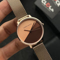 RELOJ HANNAH MARTIN ORIGINAL ELEGANTE DORADO Y PLATEADO HM-133 | HAN-79 | HAN-80 | HAN-81 PARA MUJER