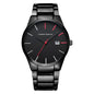 RELOJ HANNAH MARTIN ORIGINAL ELEGANTE PLATEADO Y NEGRO| HAN-26 | HAN-48 | HAN-50 | HAN-52 (7)