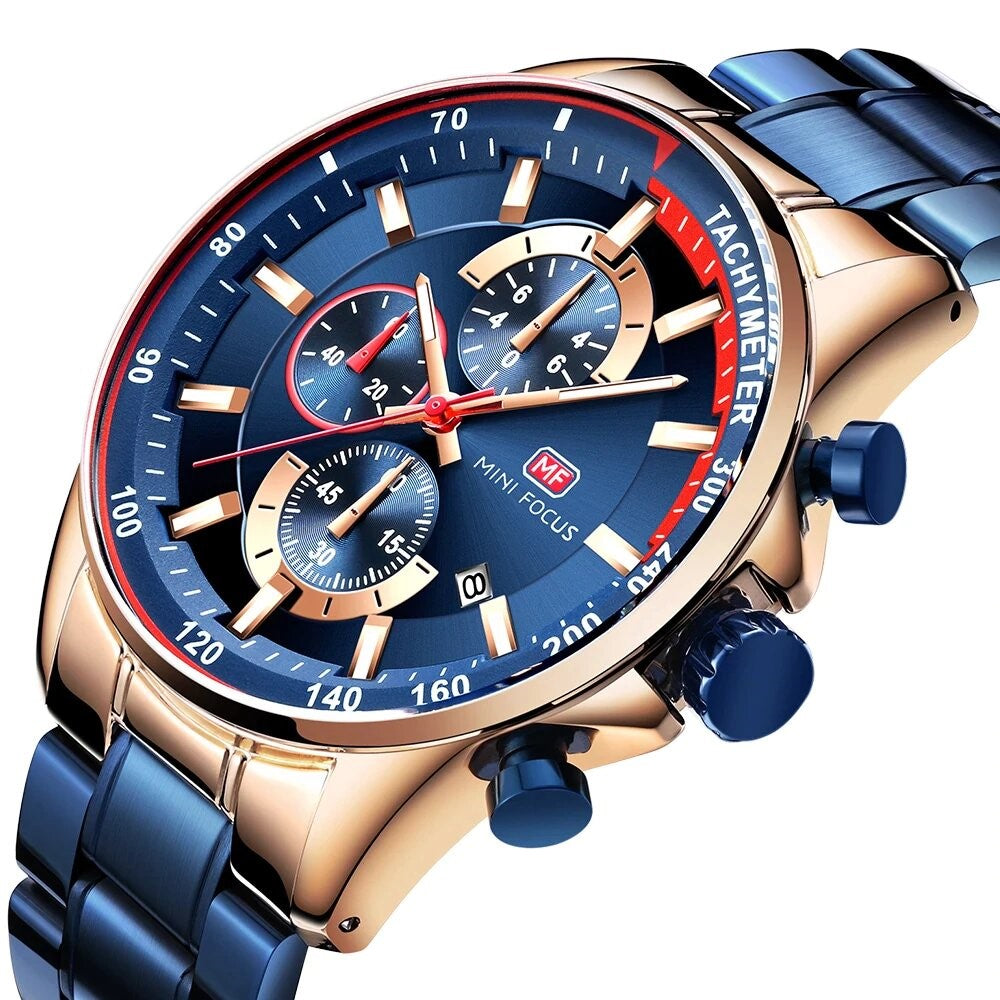 Reloj_ Mini Focus_Azul_Min-14 para hombre 
