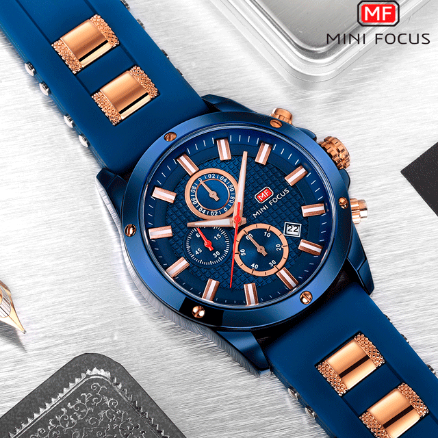 RELOJ MINIFOCUS ORIGINAL DEPORTIVO AZUL MF0089G.03 PARA HOMBRE | MIN-4