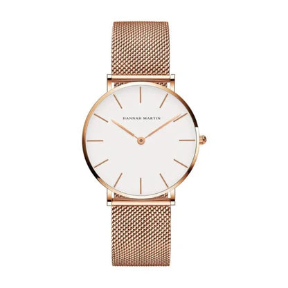 RELOJ HANNAH MARTIN ORIGINAL ELEGANTE DORADO HM-133  | HAN-79