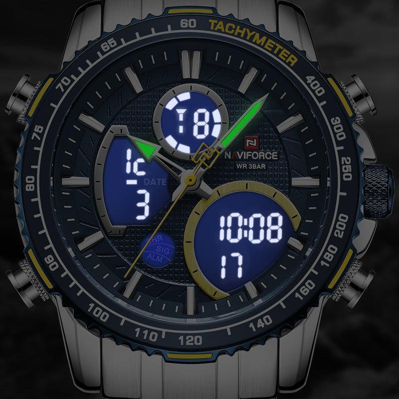RELOJ NAVIFORCE - NF9182 - PLATEADO AZUL | NAV-20_4