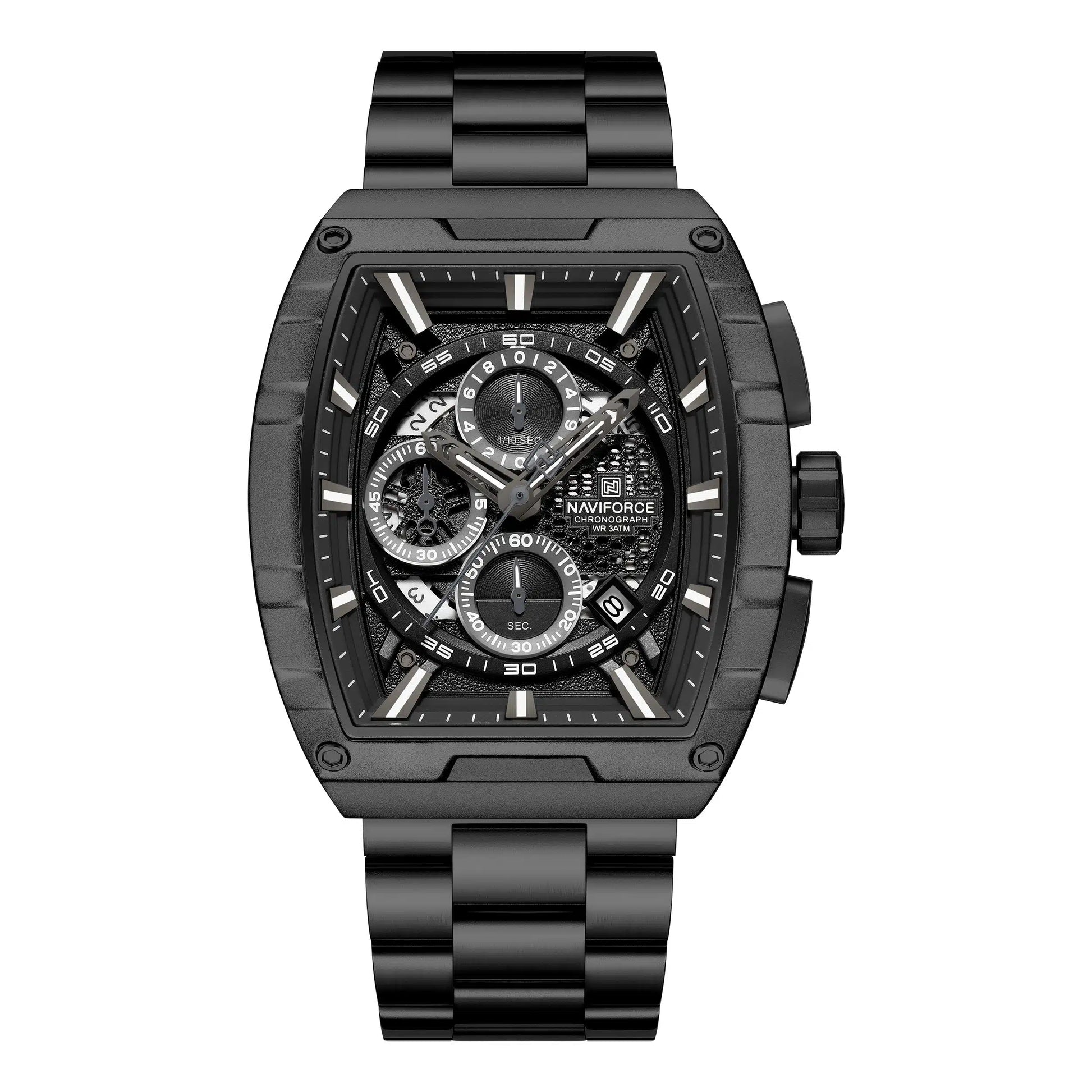 RELOJ NAVIFORCE NF8066 ORIGINAL ELEGANTEN NEGRO | NAV-127, NAV-128, NAV-129 PARA HOMBRE
