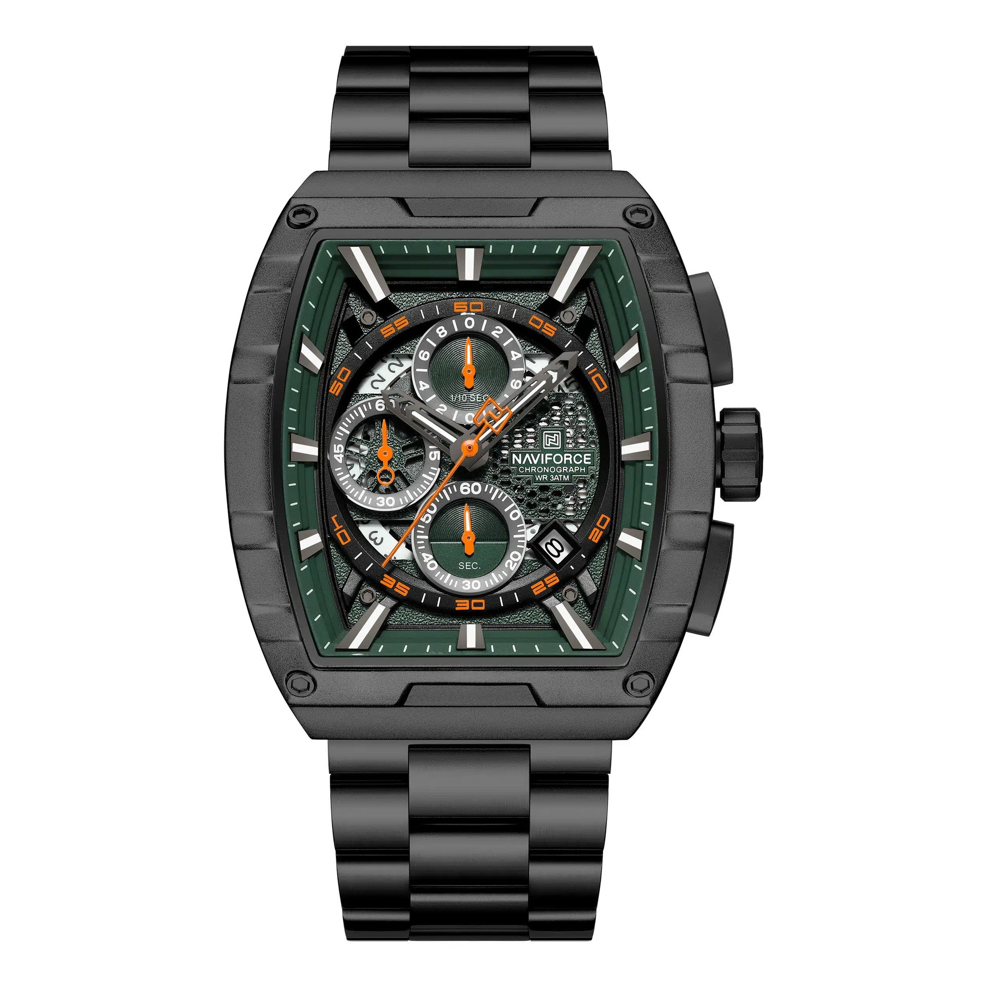 RELOJ NAVIFORCE NF8066 ORIGINAL ELEGANTEN NEGRO | NAV-127, NAV-128, NAV-129 PARA HOMBRE