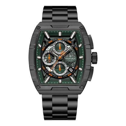 RELOJ NAVIFORCE NF8066 ORIGINAL ELEGANTEN NEGRO | NAV-127, NAV-128, NAV-129 PARA HOMBRE