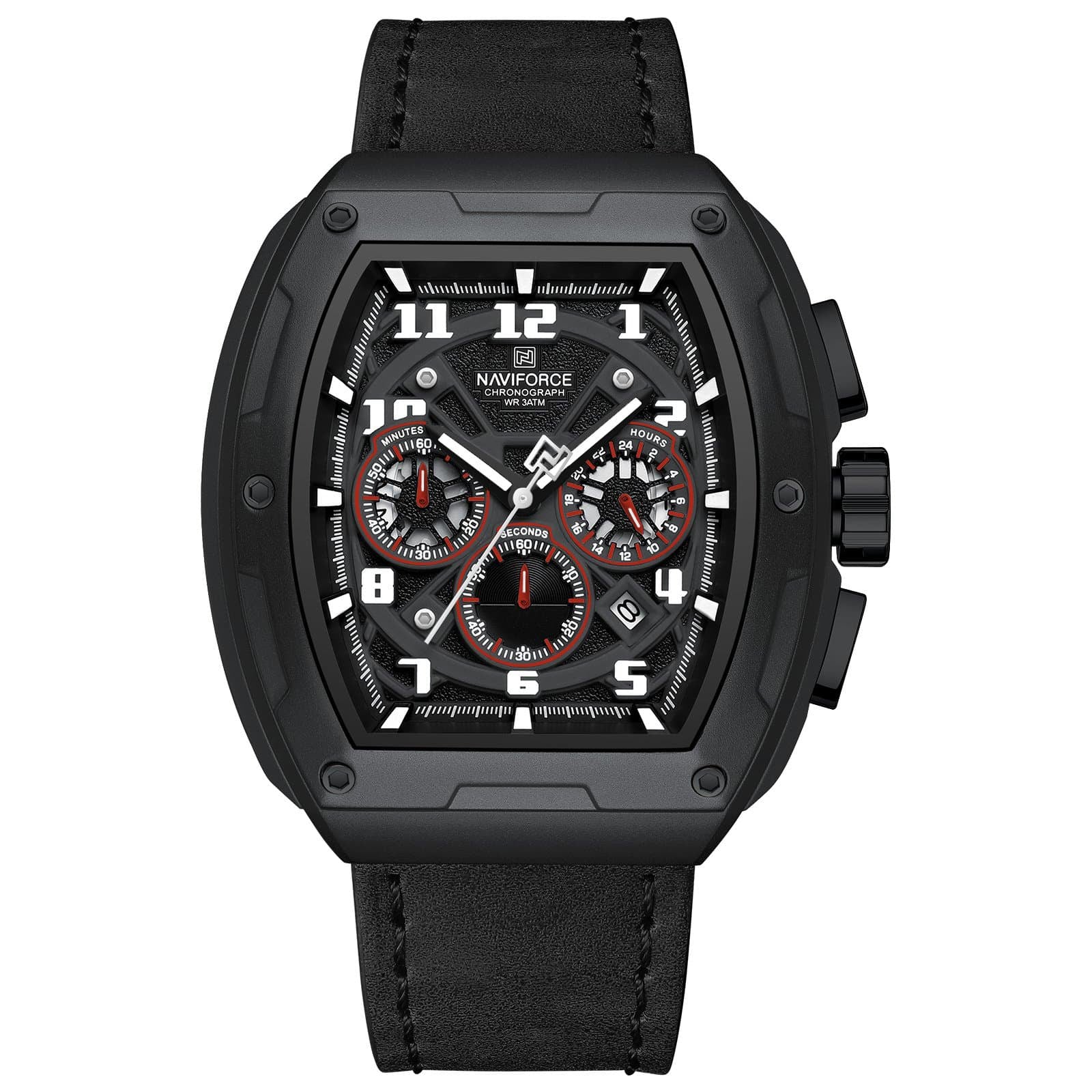 RELOJ ORIGINAL NAVIFORCE - CASUAL - VERDE Y MARRON | NAV-129| NAV-130 | NAV-131 PARA HOMBRE (7)