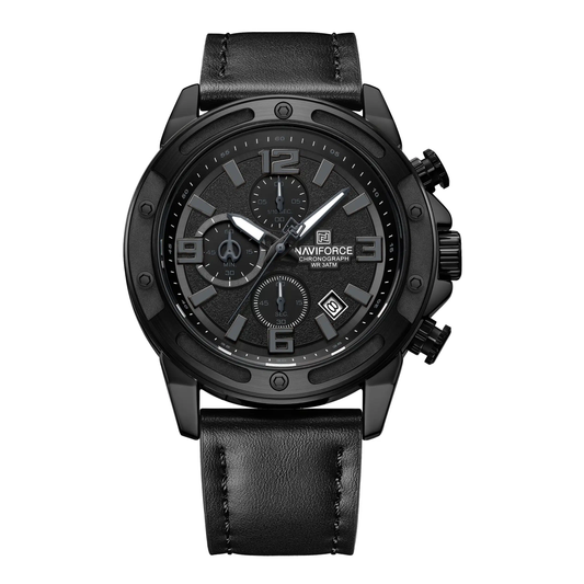 RELOJ NAVIFORCE NF 8074 ORIGINAL NEGRO Y AZUL | NAV-114, NAV-115 PARA HOMBRE