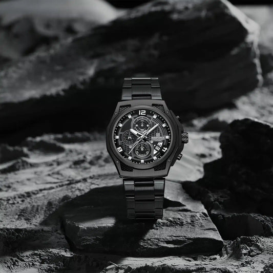 RELOJ NAVIFORCE ORIGINAL - ELEGANTENF NEGRO PLATEADO Y VERDE 8051  | NAV-105, NAV-106, NAV-107 PARA HOMBRE
