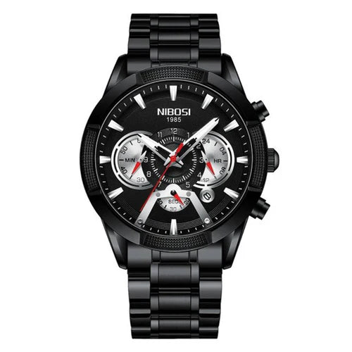 RELOJ NIBOSI ORIGINAL NI2379 - ELEGANTE ACERO NIB-8